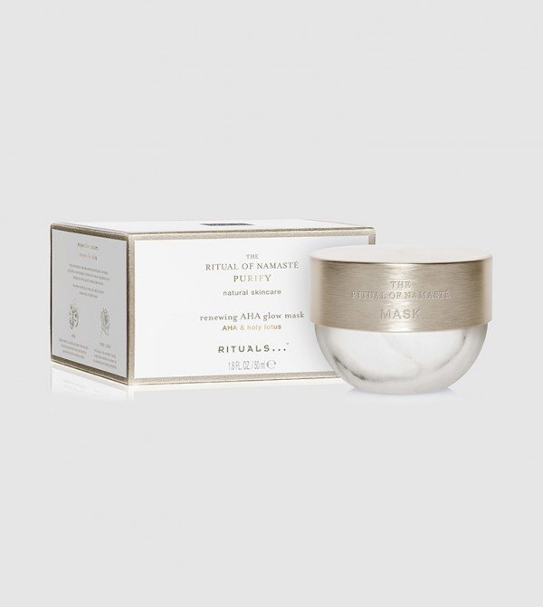 Verstrooien Stemmen zoom The ritual of namaste purify natural skincare renewing AHA glow mask –  Christian Fluent Cosmetics